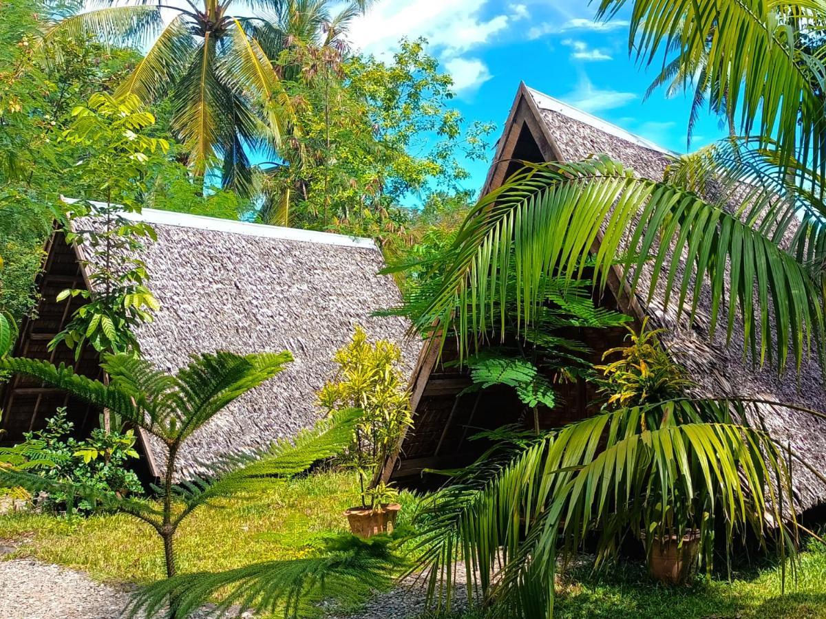 Archery-Asia Nipa Huts Moalboal Exterior foto